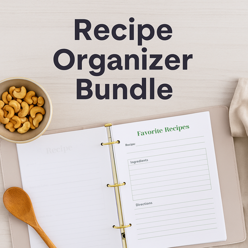 Recipe Organizer Bundle