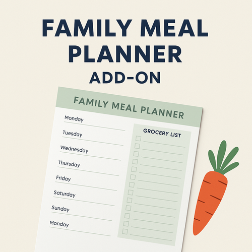 Family Meal Planner Add-On